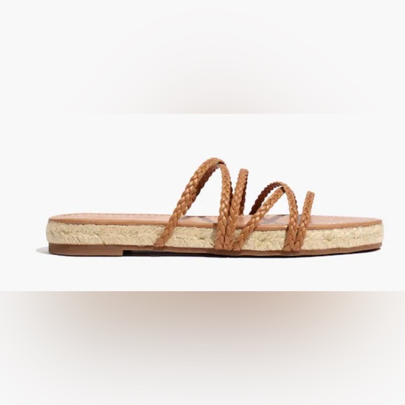 NWT Madewell Kathryn Espadrille Slide Sandal - Picture 3 of 11